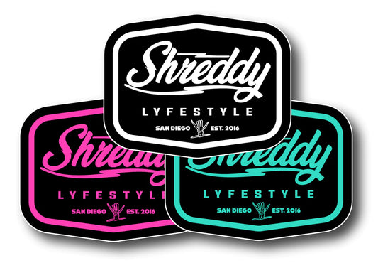 Shreddy stickers Diamond Pack